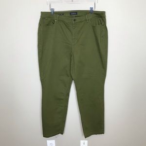 Talbots Dark Olive Jeans